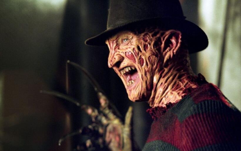 
	Freddy Krueger in 'A Nightmare on Elm Street'
