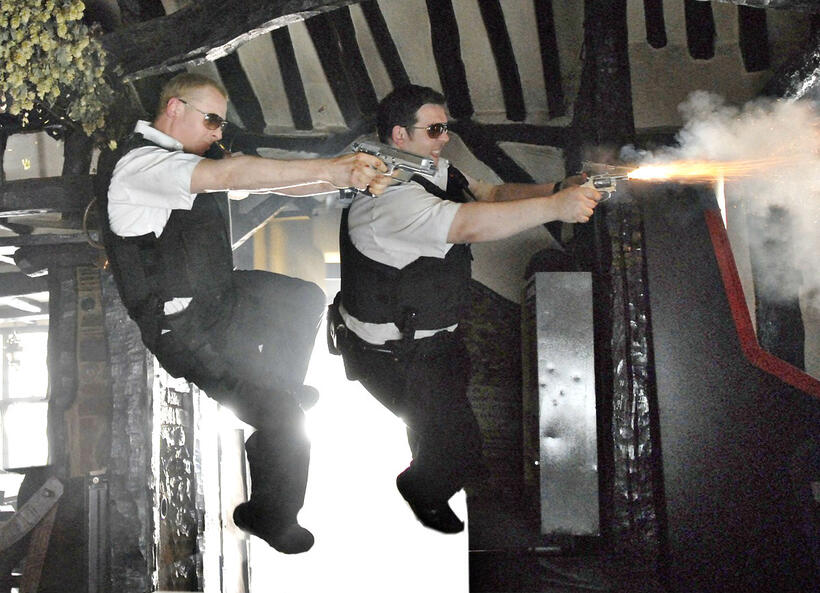 
	Angel and Butterman in &lsquo;Hot Fuzz&rsquo;
