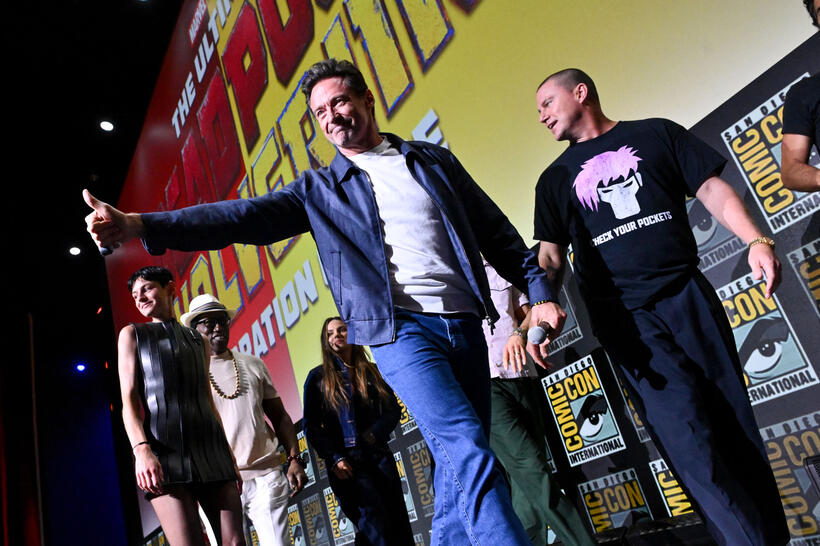 
	Hugh Jackman and Channing Tatum
