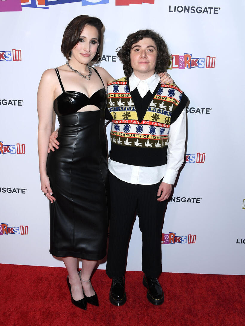
	Harley Quinn Smith and Austin Zajur
