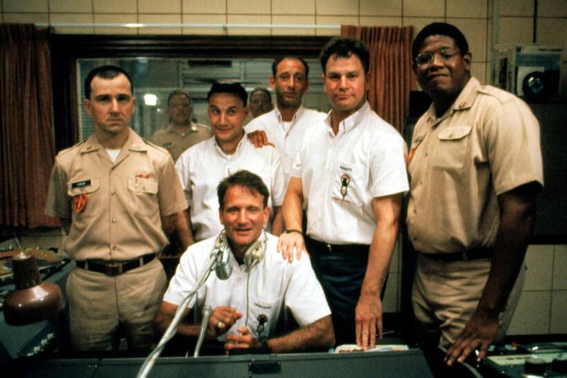 
	Forest Whitaker in Good Morning, Vietnam
