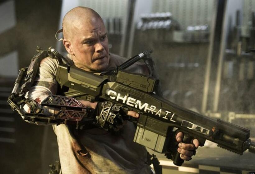 
	Matt Damon in Elysium
