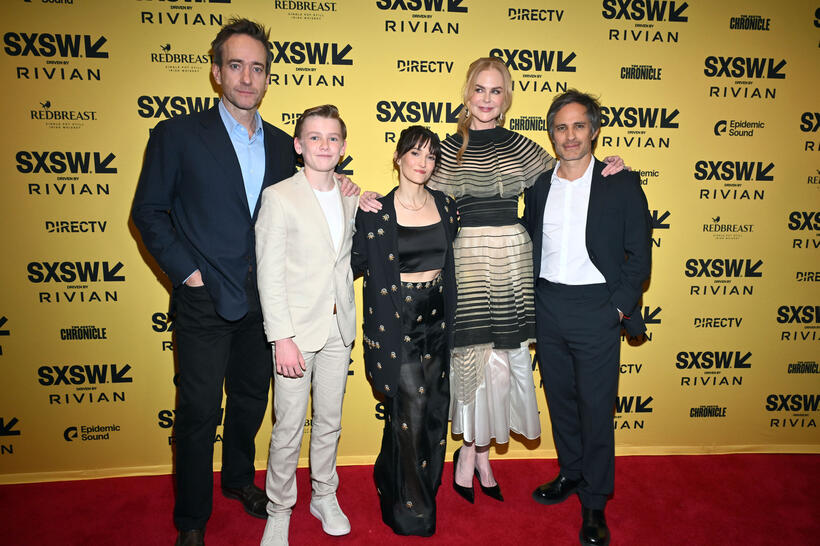
	Matthew Macfadyen, Jude Hill, Mimi Cave, Nicole Kidman and Gael Garc&iacute;a Bernal
