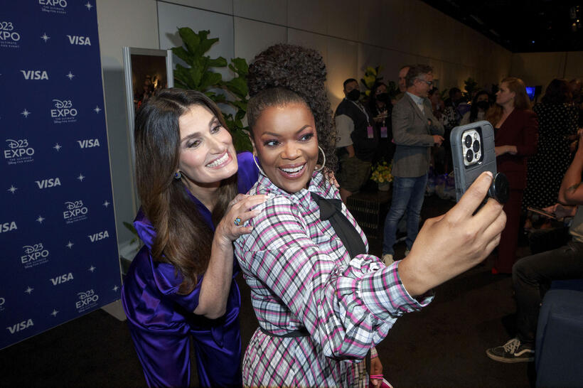 
	Idina Menzel and Yvette Nicole Brown
