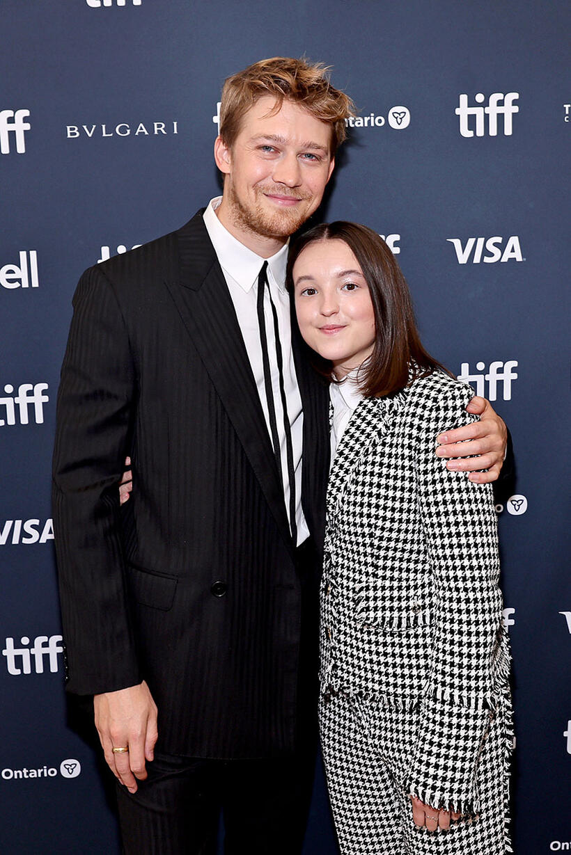 
	Joe Alwyn and Bella Ramsey
