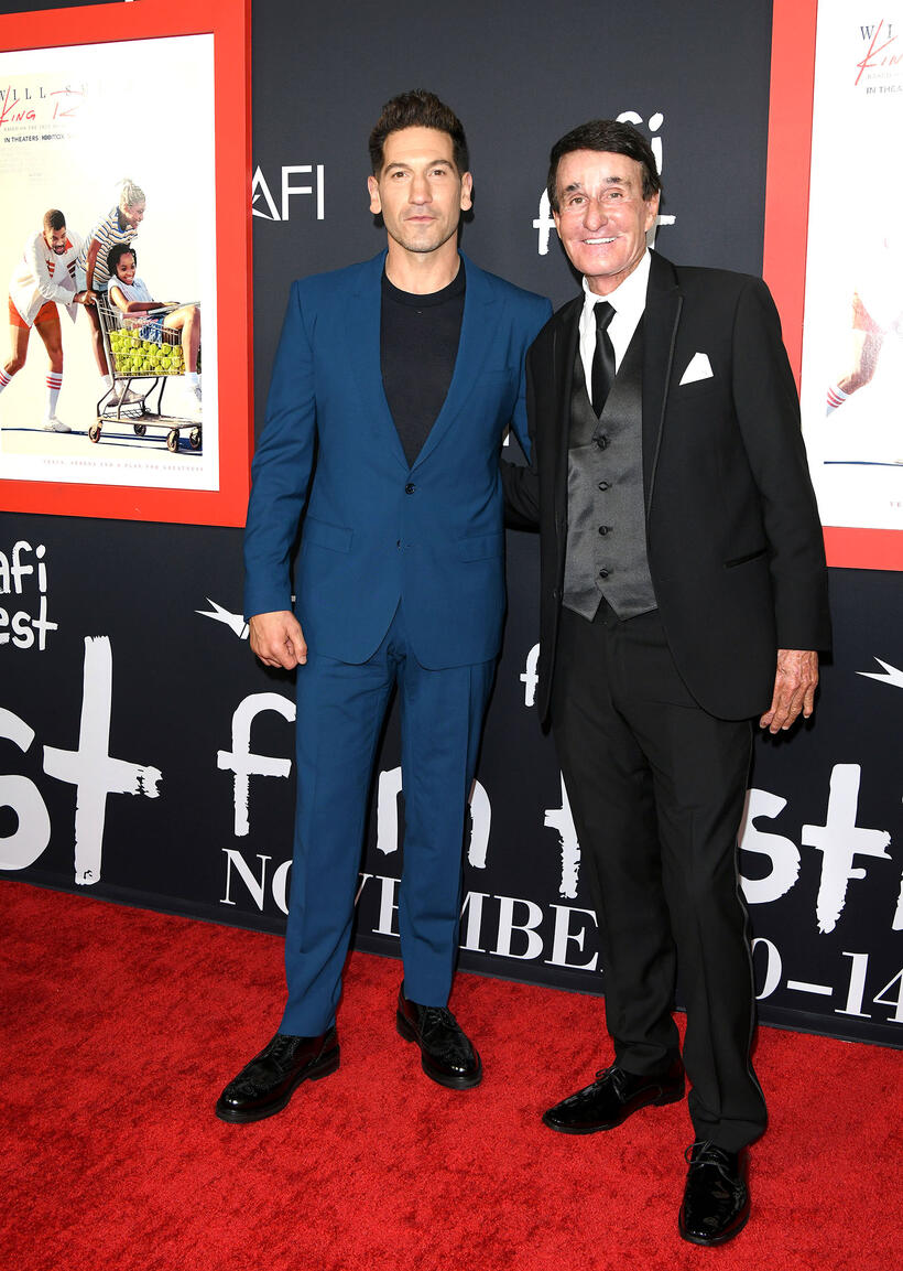 
	Jon Bernthal and Rick Macci
