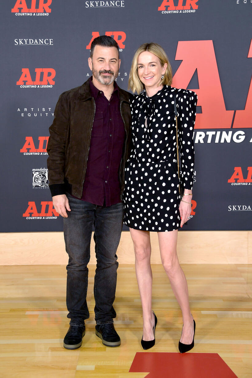 
	Jimmy Kimmel and Molly McNearney
