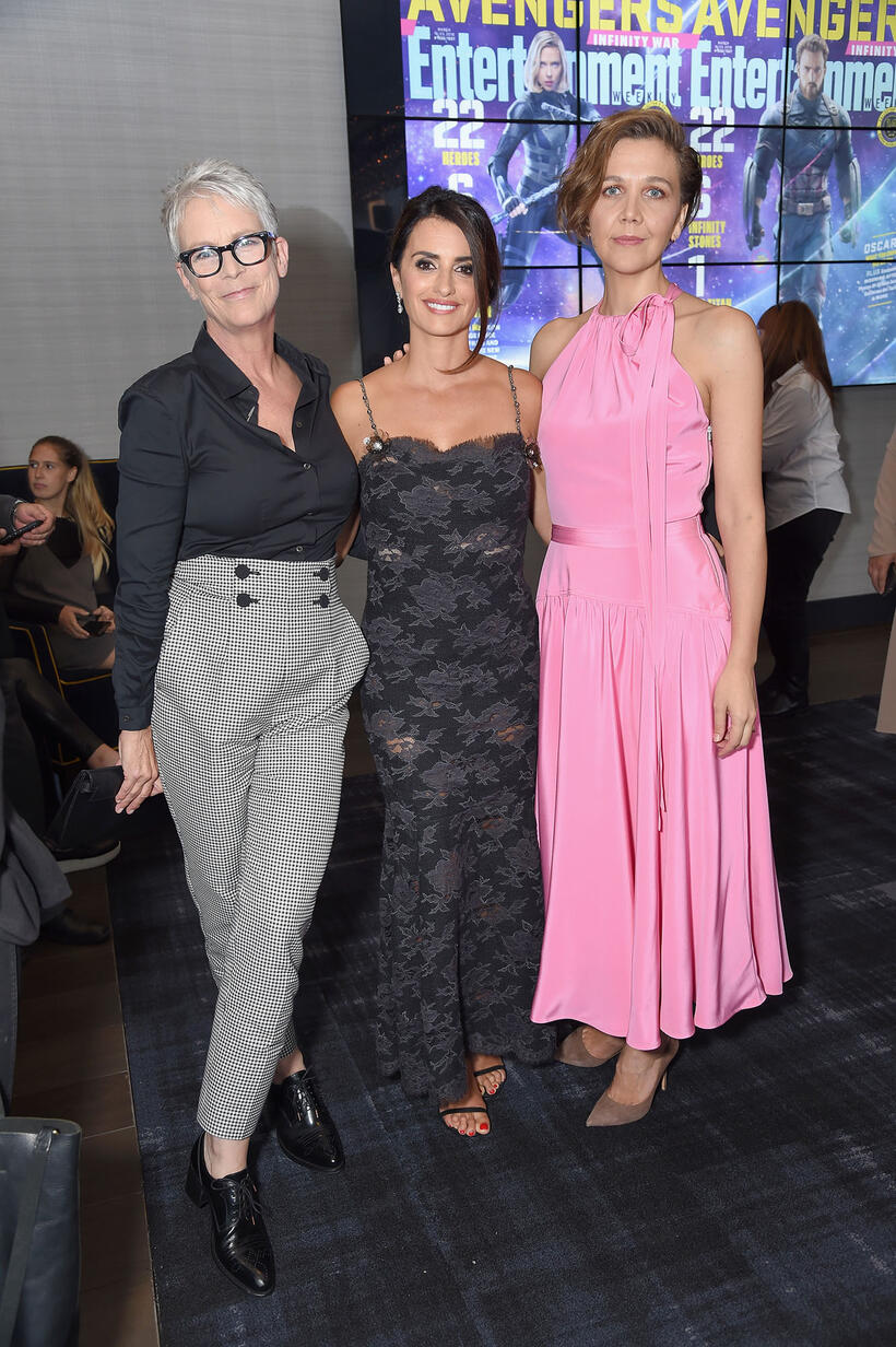 
	Jamie Lee Curtis, Penelope Cruz and Maggie Gyllenhaal
