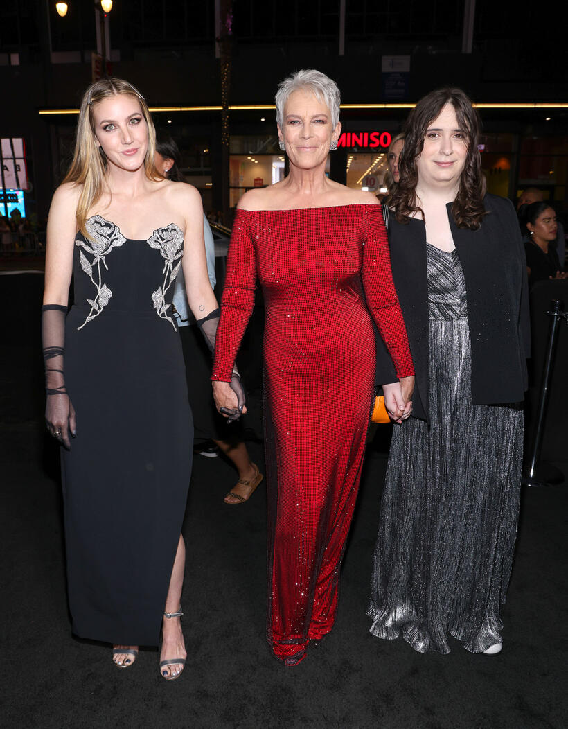 
	Annie Guest, Jamie Lee Curtis and Ruby Guest
