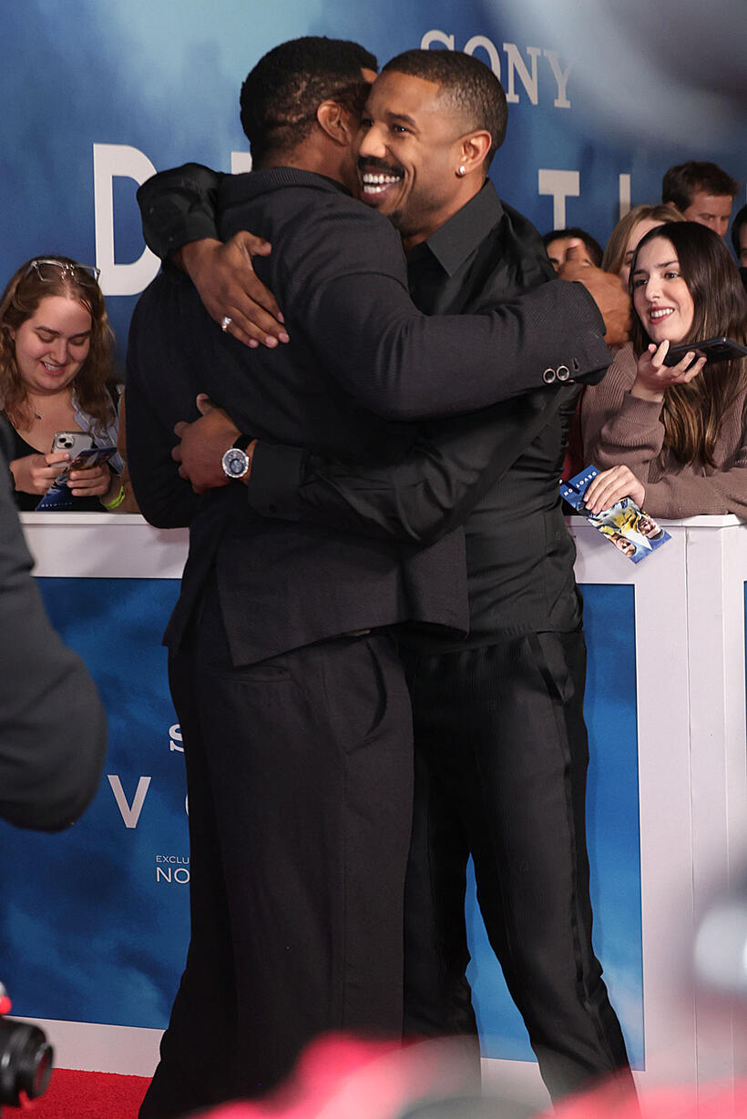 
	Jonathan Majors and Michael B. Jordan
