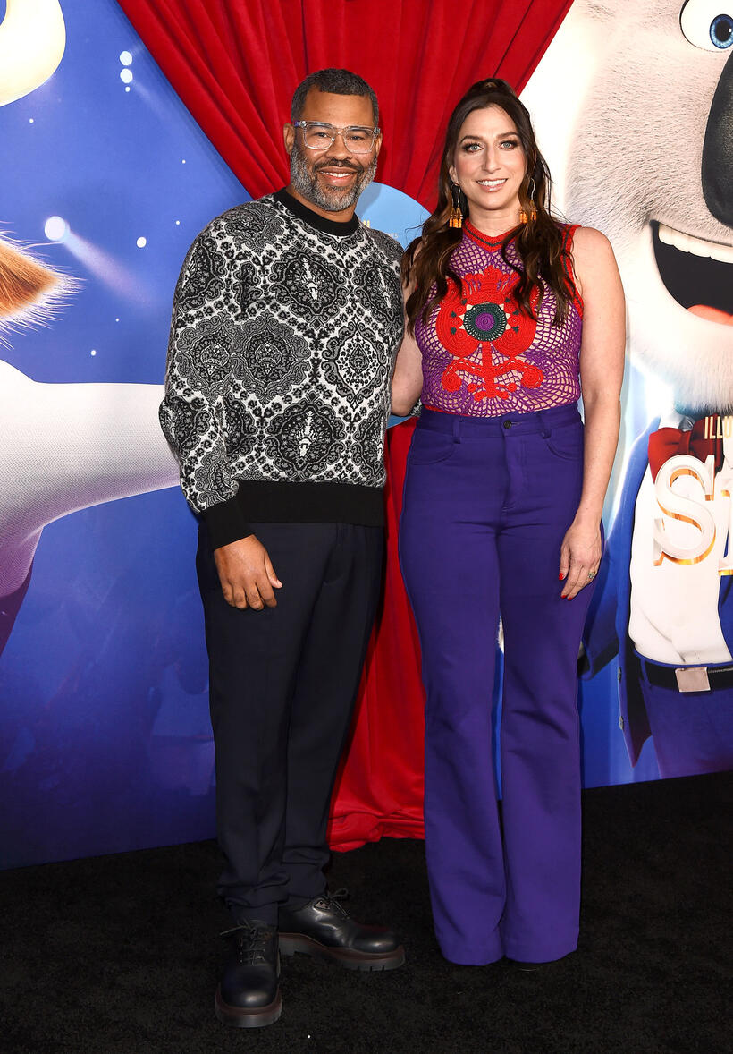 
	Jordan Peele and Chelsea Peretti
