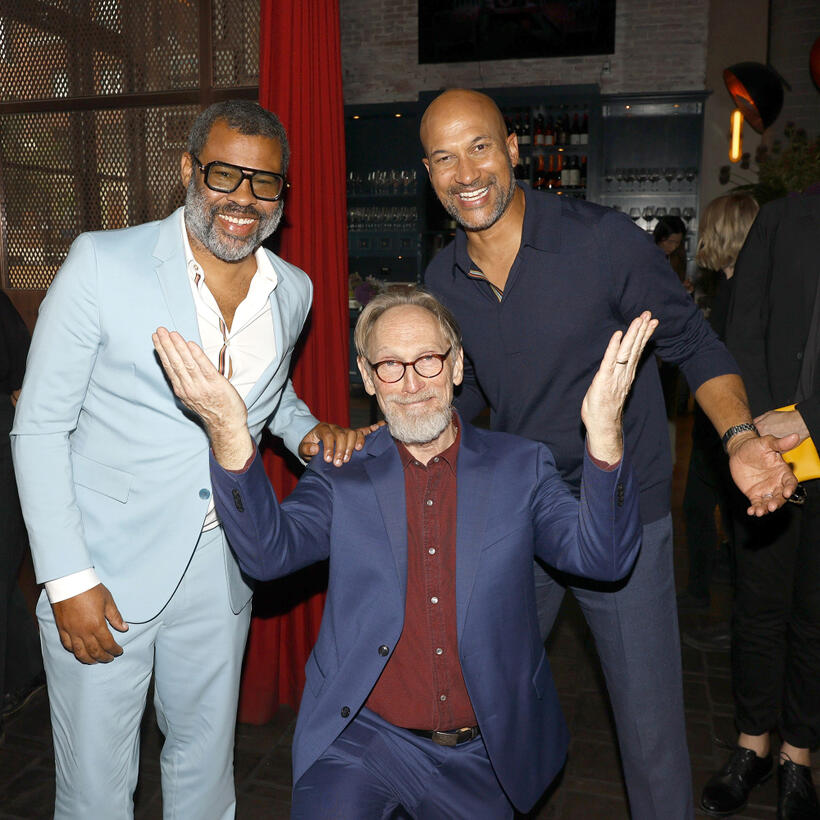 
	Jordan Peele, Henry Selick and Keegan-Michael Key&nbsp;

