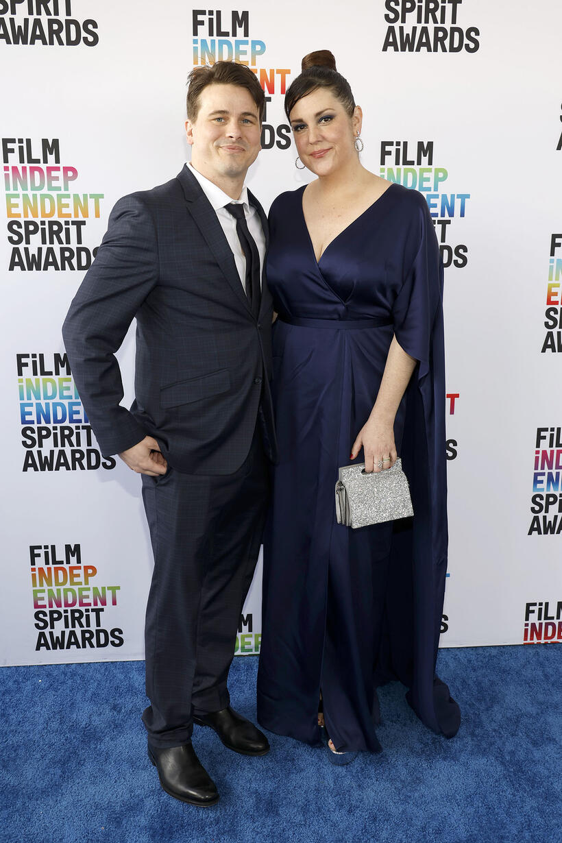 
	Jason Ritter and Melanie Lynskey
