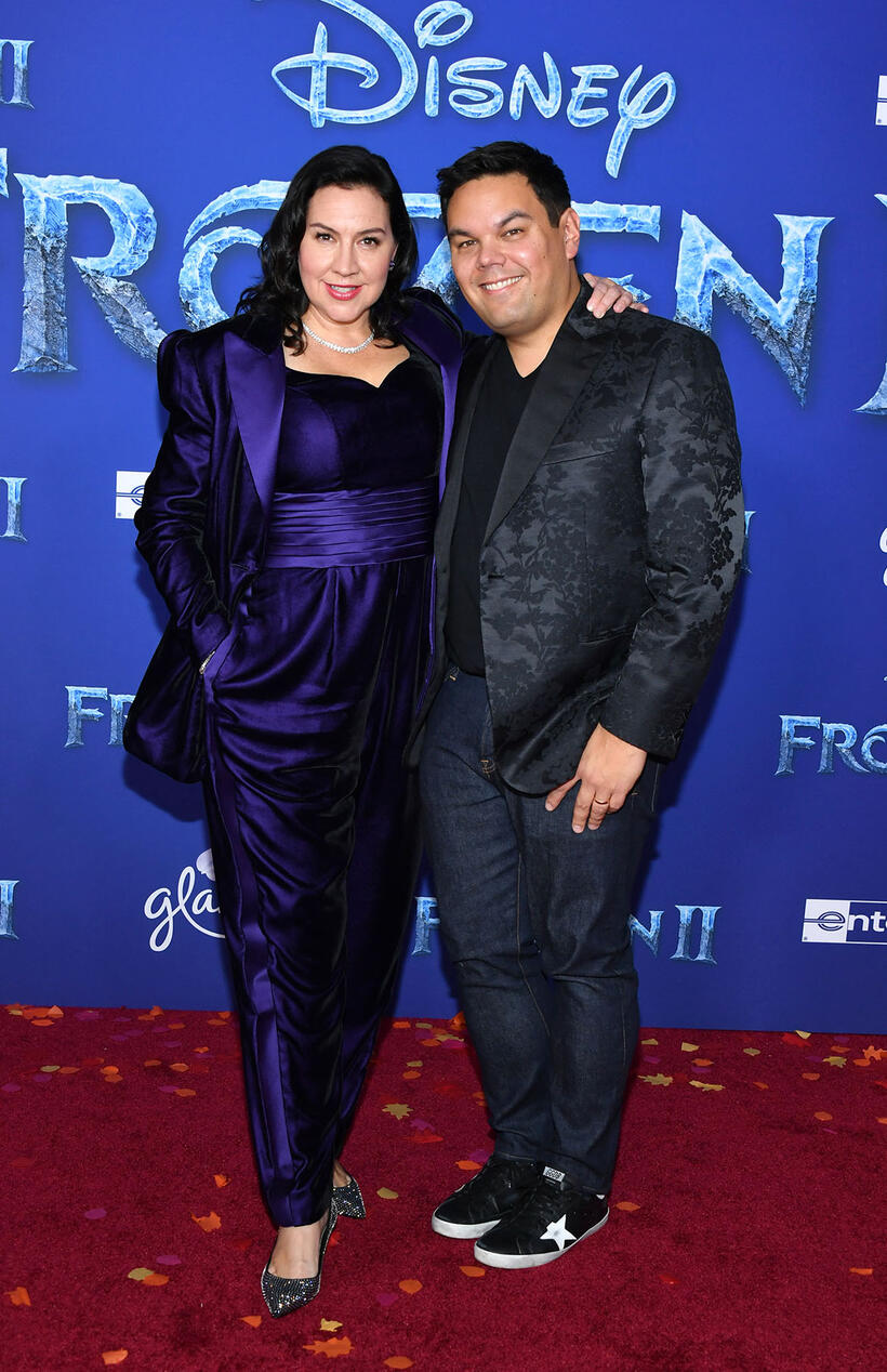 
	Kristen Anderson-Lopez and Robert Lopez
