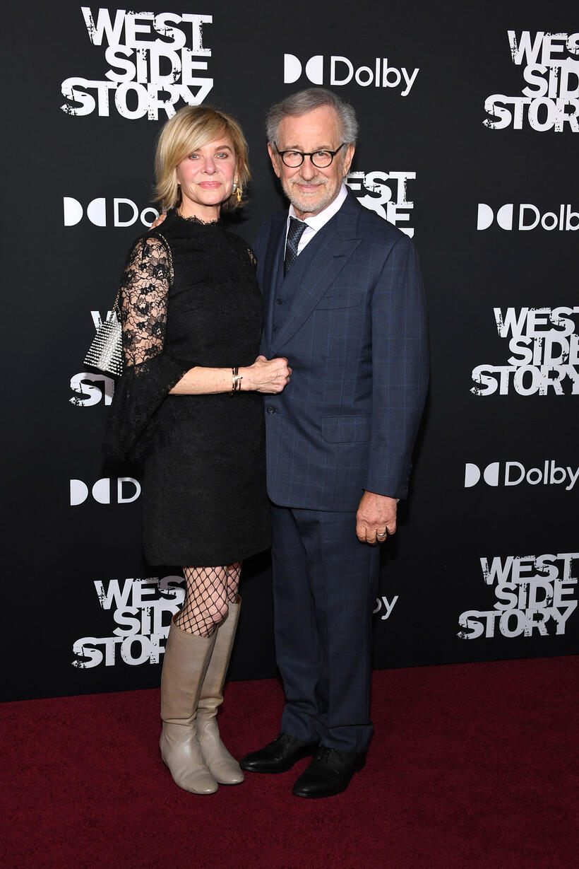 
	Kate Capshaw and Steven Spielberg
