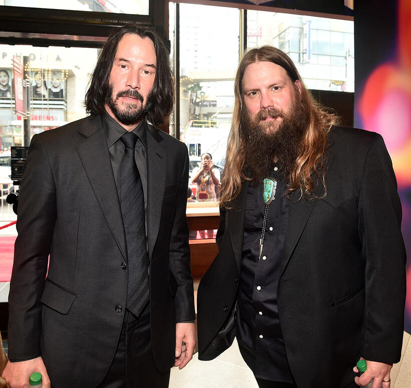 
	Keanu Reeves and Chris Stapleton
