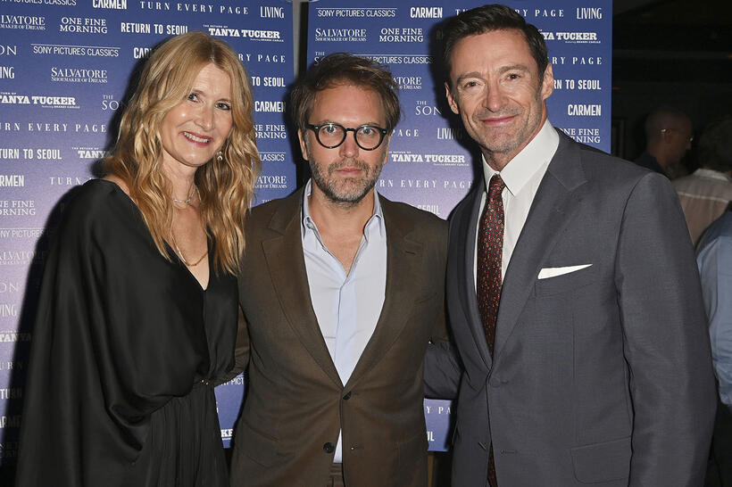
	Laura Dern, Florian Zeller and Hugh Jackman&nbsp;
