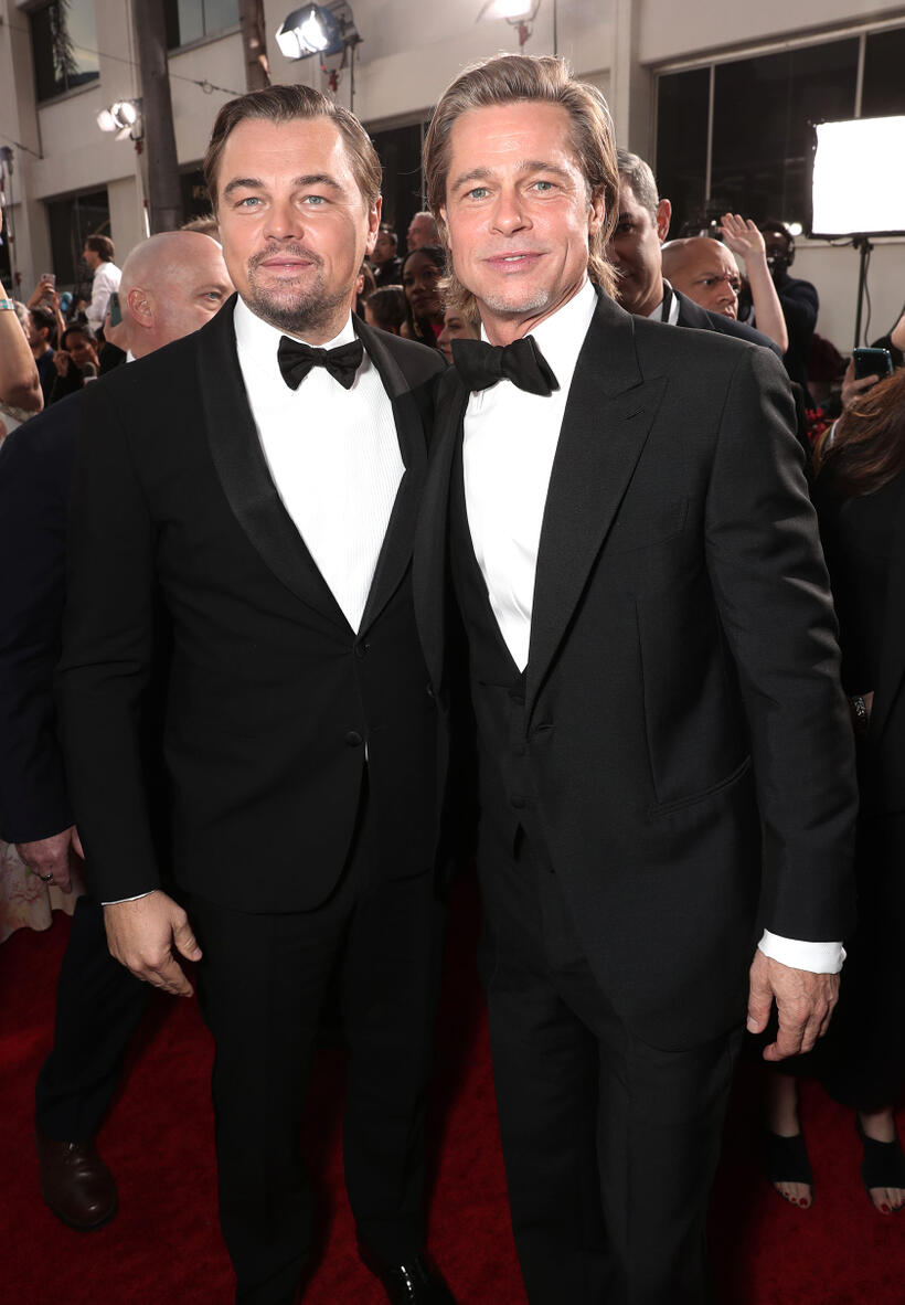 
	Leonardo DiCaprio and Brad Pitt

