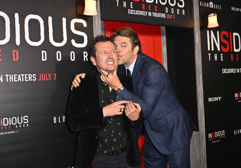 
	Screenwriter Leigh Whannell and Jason Blum
