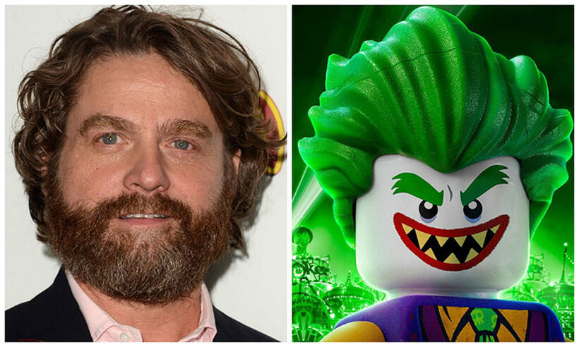 
	The LEGO Batman Movie Joker Zach Galifianakis
