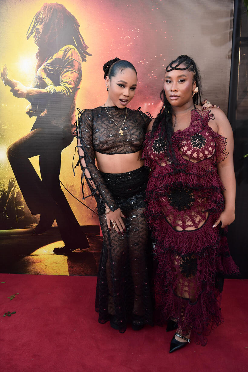 
	Mystic Marley and Zuri Marley
