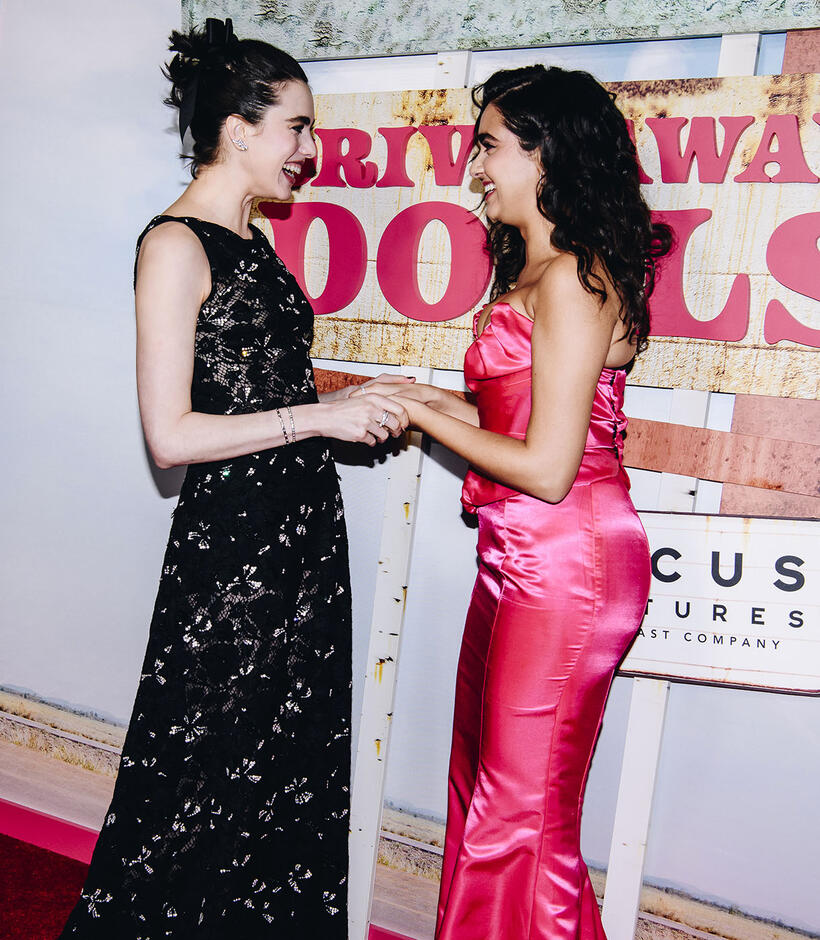
	Margaret Qualley and Geraldine Viswanathan
