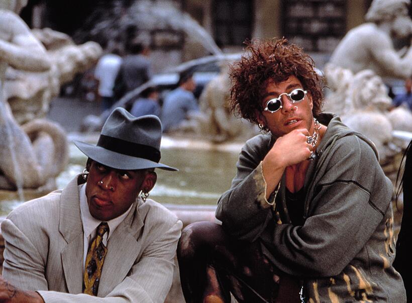 
	Dennis Rodman and Jean-Claude Van Damme in Double Team
