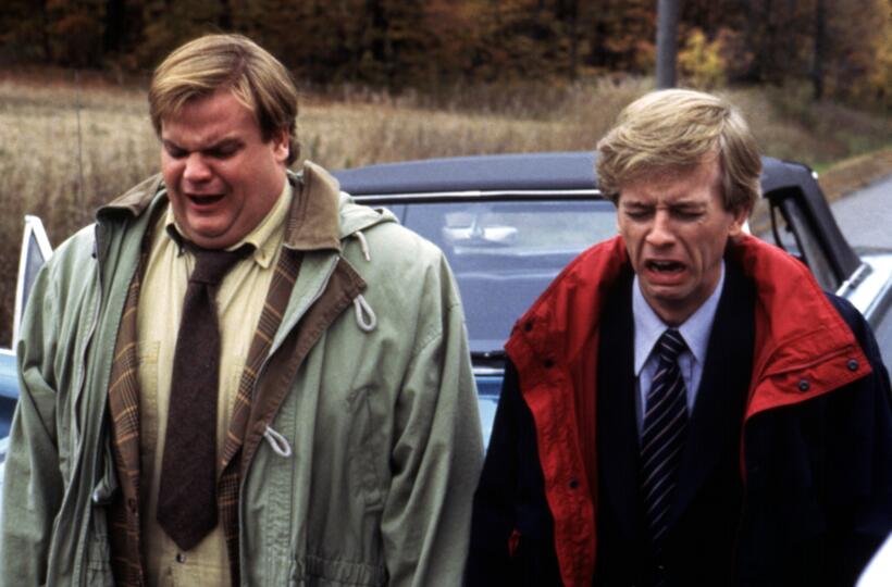 
	Chris Farley and David Spade in Tommy Boy
