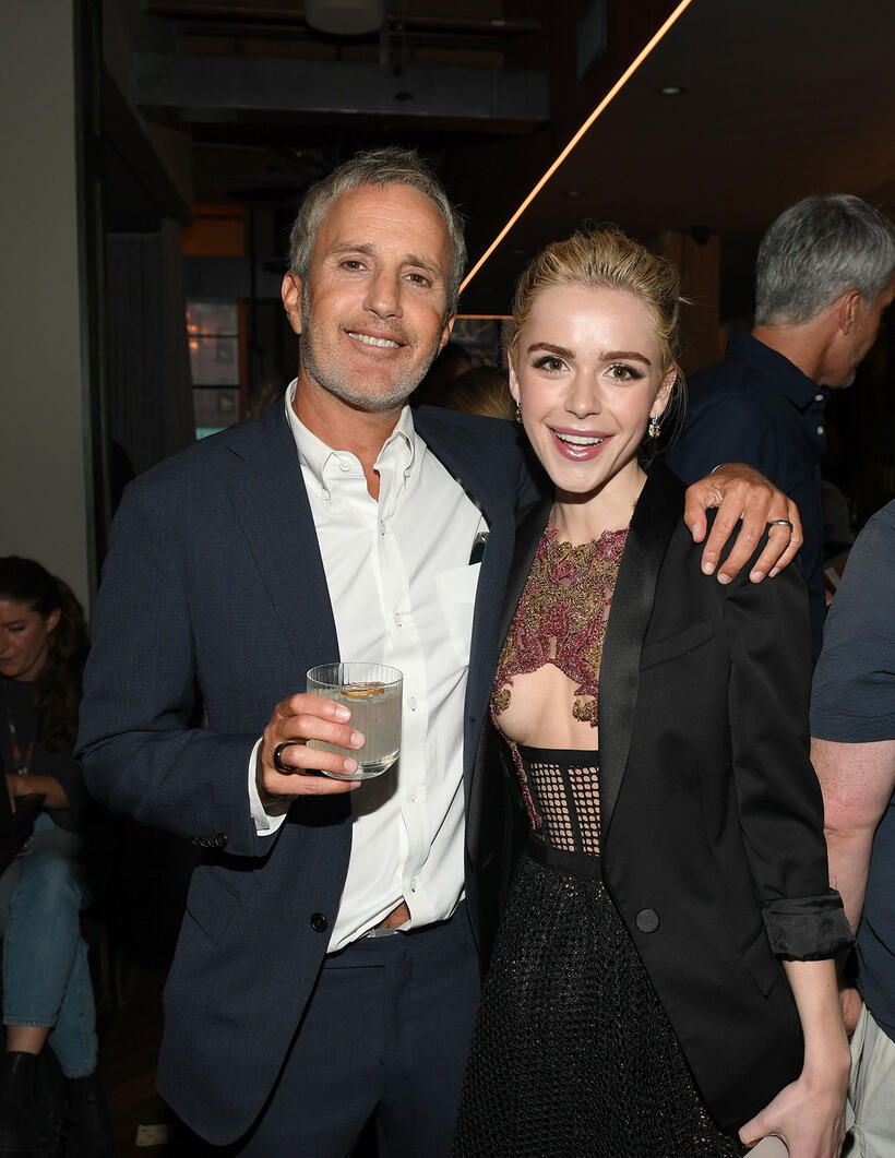 
	Matt Smukler and Kiernan Shipka
