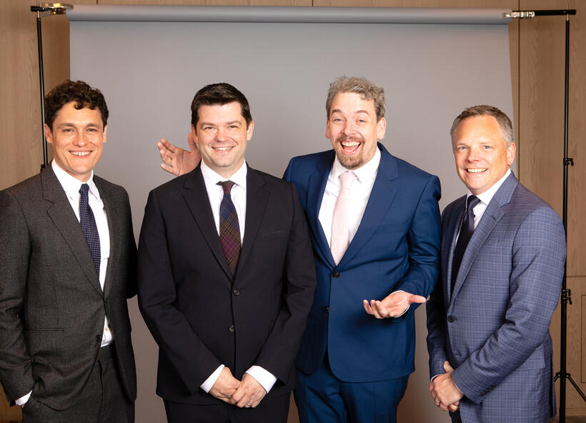 
	Phil Lord, Christopher Miller, Michael Rianda and Kurt Albrecht
