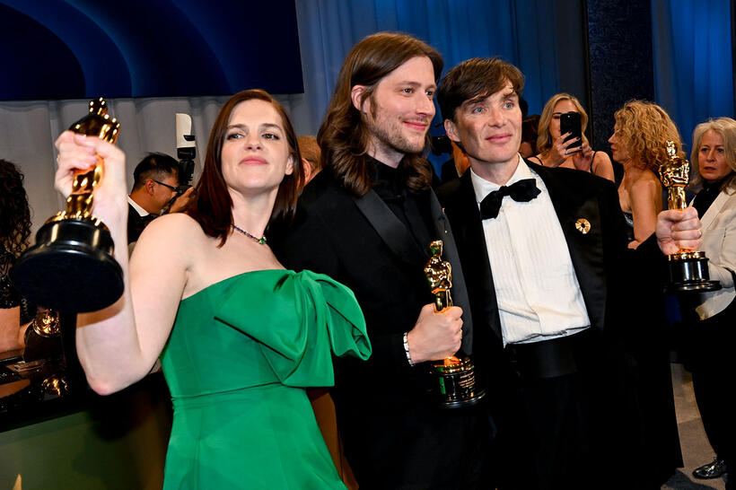 
	Jennifer Lame, Ludwig Goransson and Cillian Murphy
