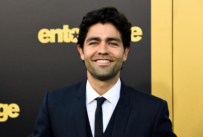 
	On the 'Entourage' Red Carpet
