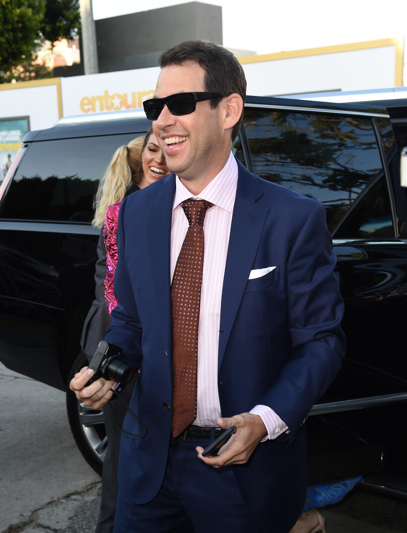 
	On the 'Entourage' Red Carpet
