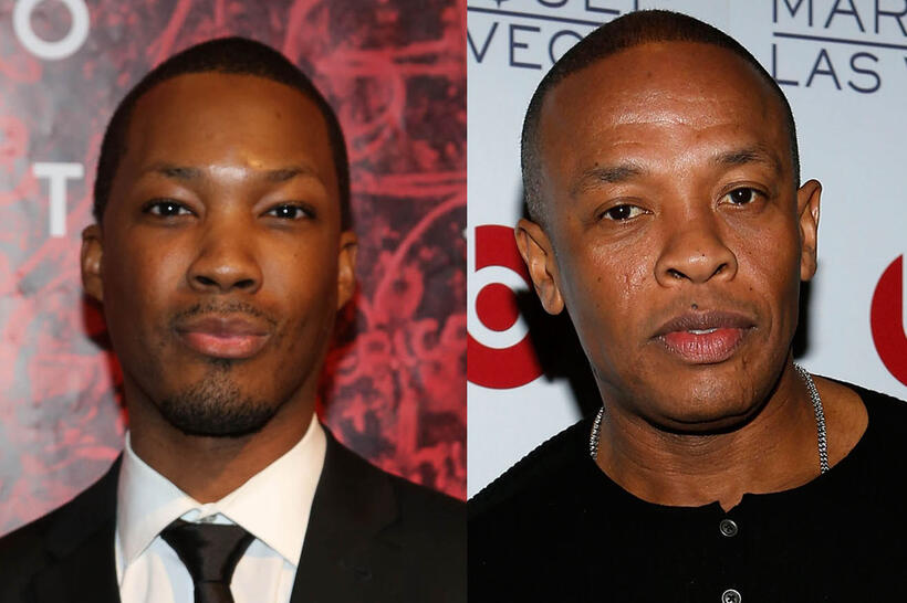 
	Corey Hawkins as Dr. Dre
