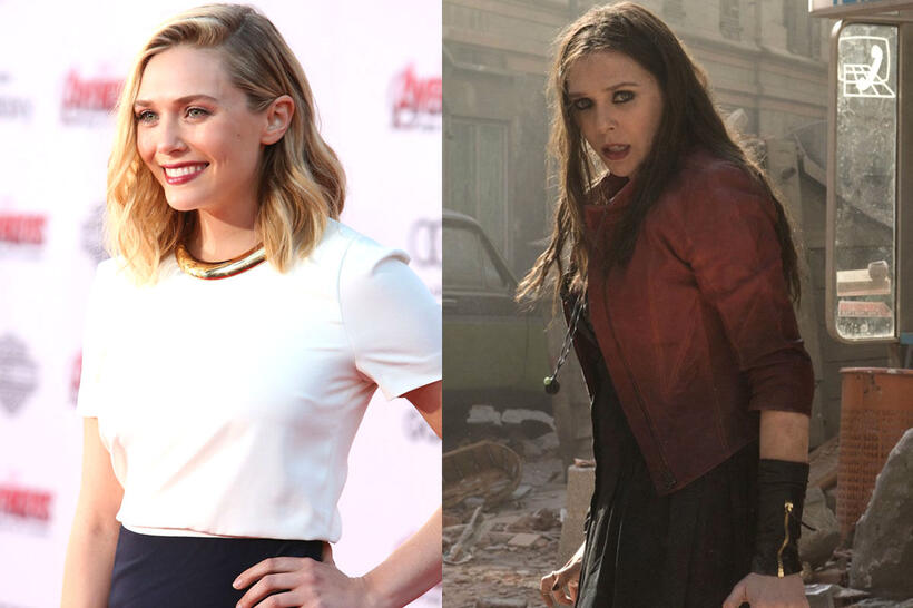 
	Elizabeth Olsen (Scarlet Witch)
