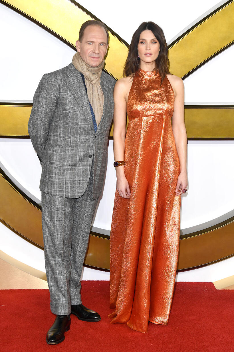 
	Ralph Fiennes and Gemma Arterton
