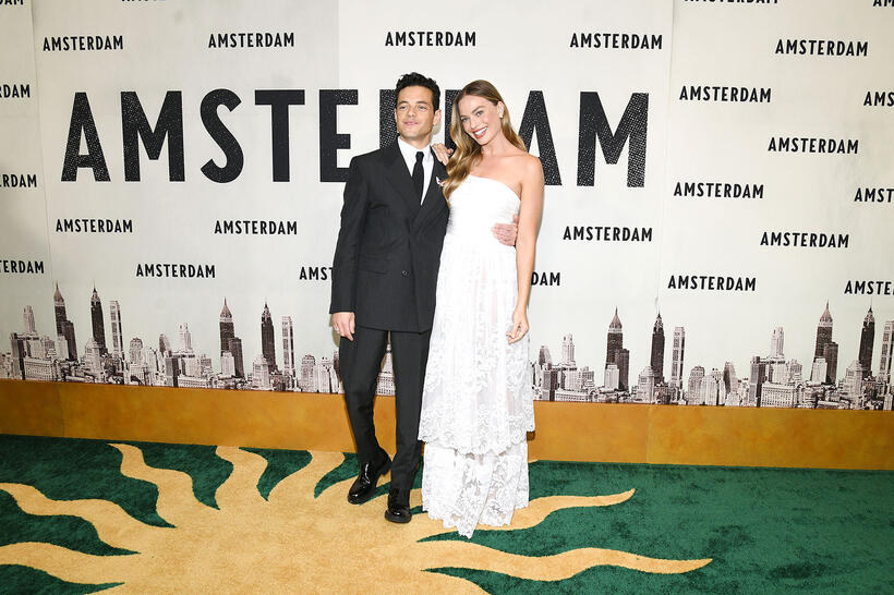 
	Rami Malek and Margot Robbie
