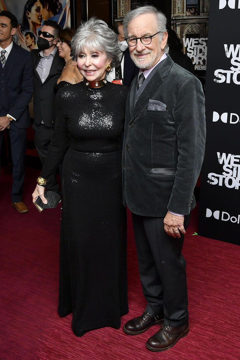 
	Rita Moreno and Steven Spielberg
