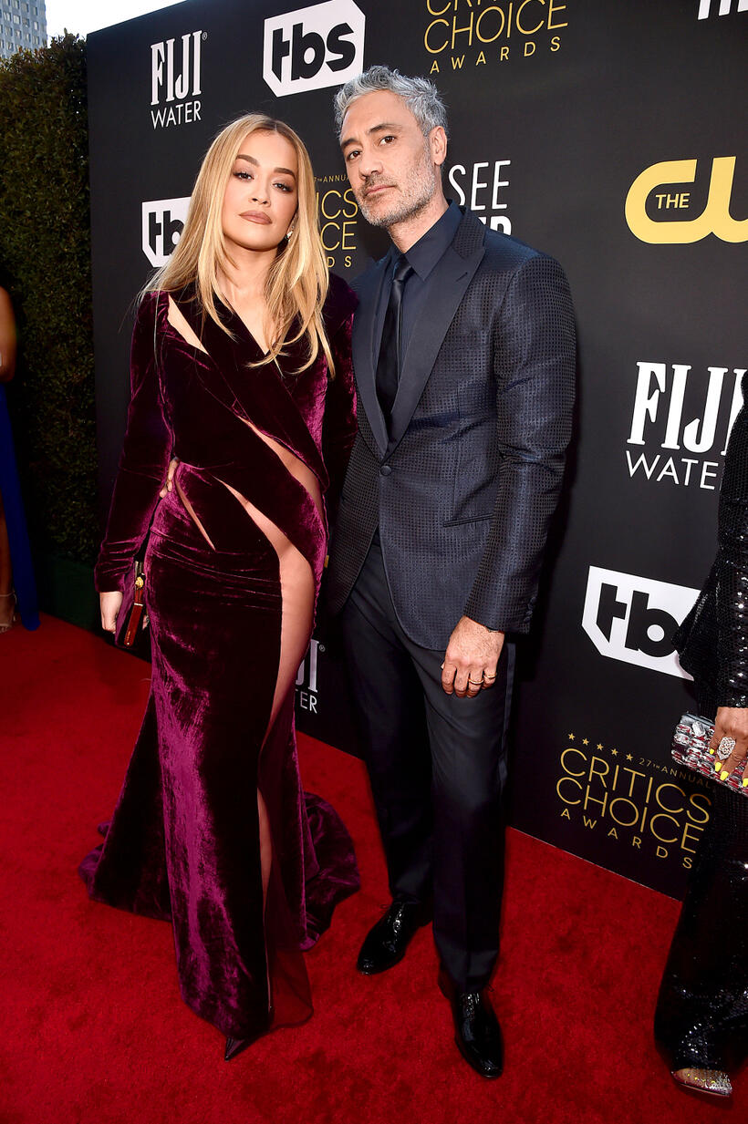 
	Rita Ora and Taika Waititi
