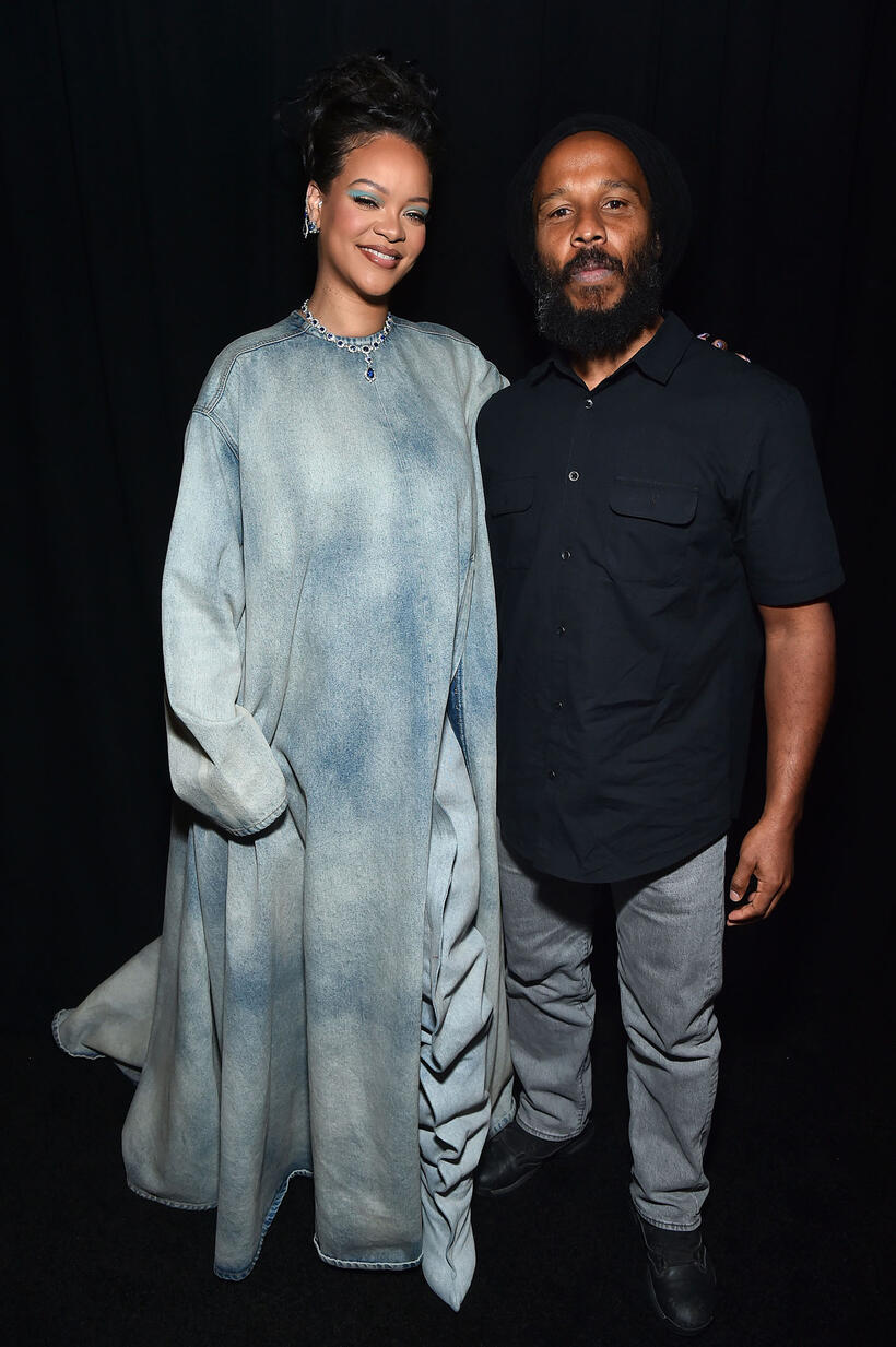 
	Rihanna and Ziggy Marley
