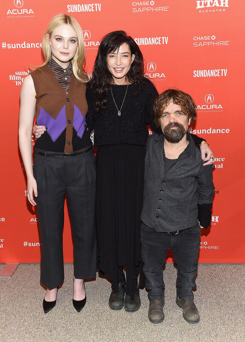 
	Elle Fanning, Reed Morano and Peter Dinklage
