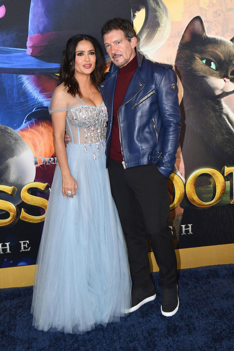 
	Salma Hayek and Antonio Banderas
