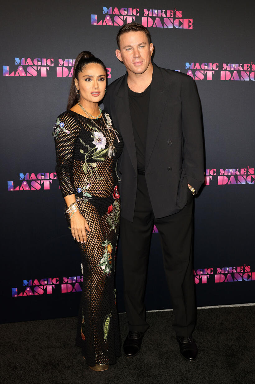 
	Salma Hayek and Channing Tatum
