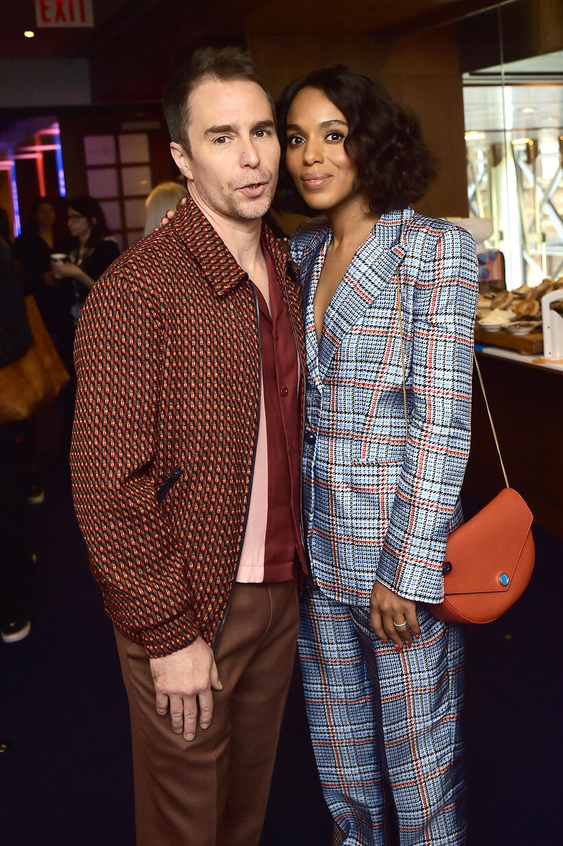 
	Sam Rockwell and Kerry Washington
