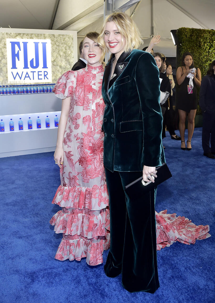 
	Saoirse Ronan and Greta Gerwig
