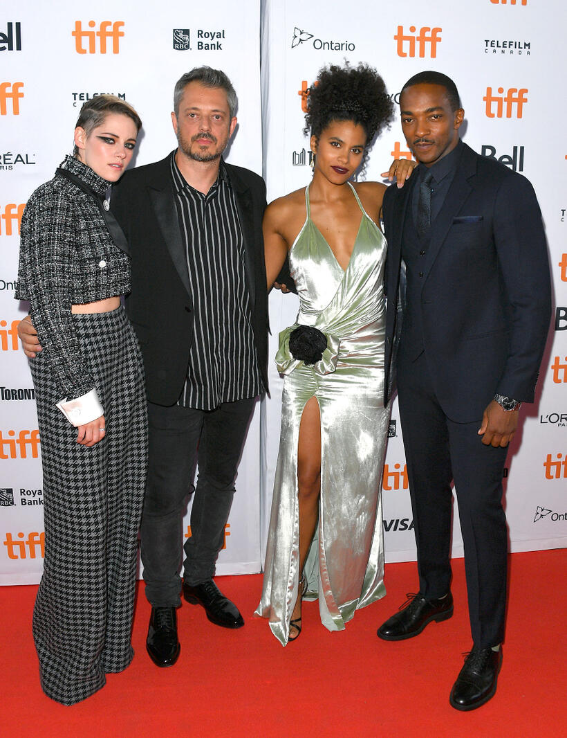 
	Kristen Stewart, Benedict Andrews, Zazie Beetz and Anthony Mackie
