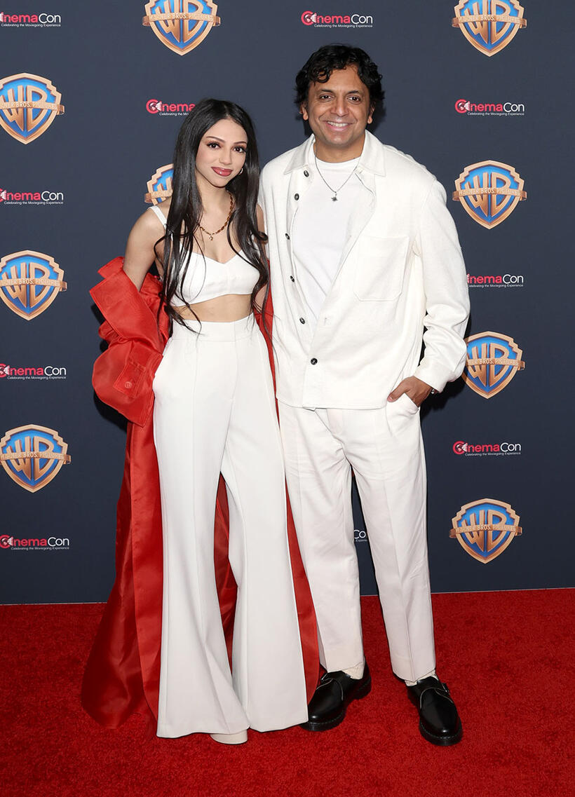 
	Saleka Shyalaman and M. Night Shyamalan
