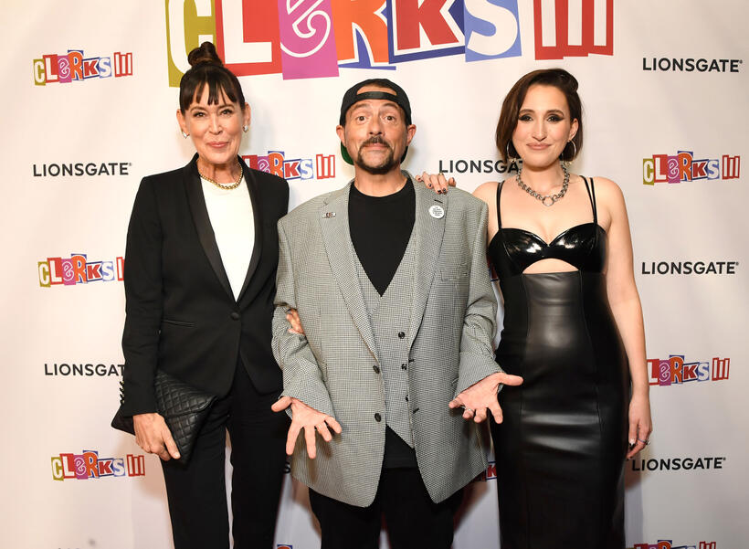 
	Jennifer Schwalbach Smith, Kevin Smith and Harley Quinn Smith

	&nbsp;
