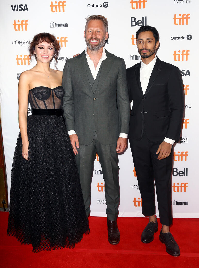 
	Olivia Cooke, Darius Marder and Riz Ahmed

