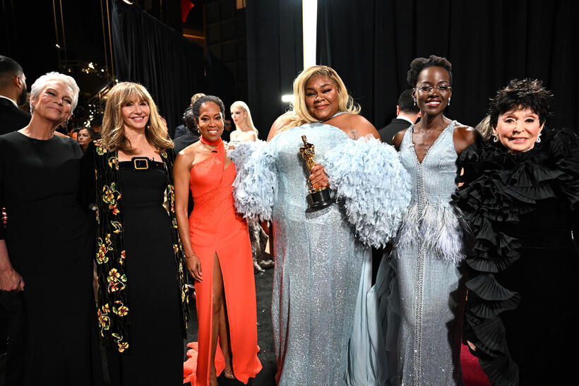 
	Jamie Lee Curtis, Mary Steenburgen, Regina King, Da'Vine Joy Randolph, Lupita Nyong'o, and Rita Moreno&nbsp;
